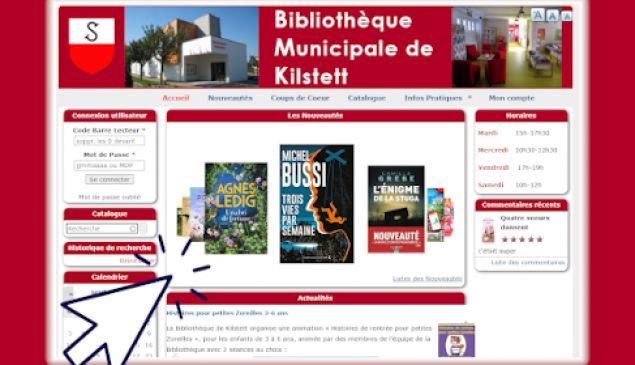 Catalogue de la Bibliothèque en ligne