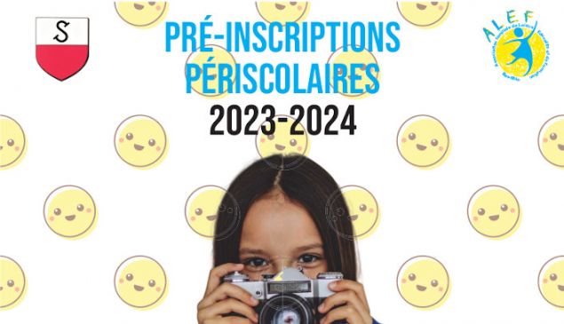 Accueil périscolaire : pré-inscriptions rentrée 2023/2024