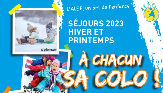 Séjours Hiver et printemps 2023 ALEF