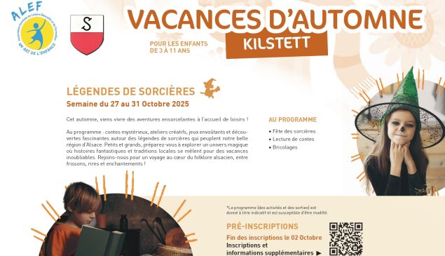« Légendes de Sorcières » avec l'ALEF (3-11 ans)