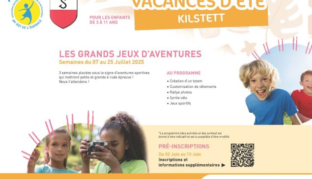 Vacances d'été à Kilstett