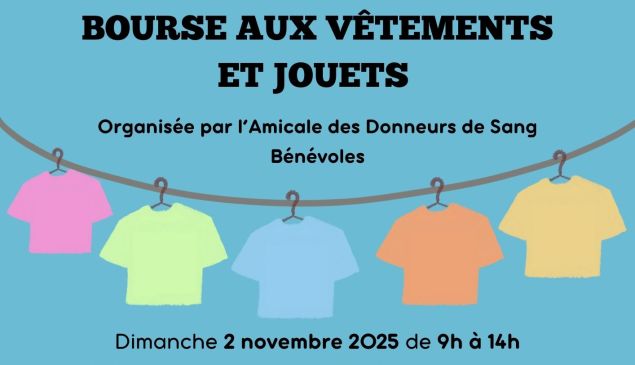 Bourse aux vêtements et jouets