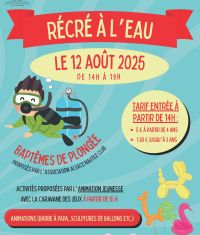 Récré à l’eau à la piscine Odonates