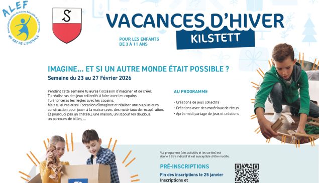 « Imagine… Et si un autre monde était possible ? » avec l’ALEF (3-11 ans)