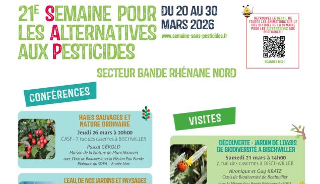 Semaine des Alternatives aux Pesticides : des animations près de chez vous !