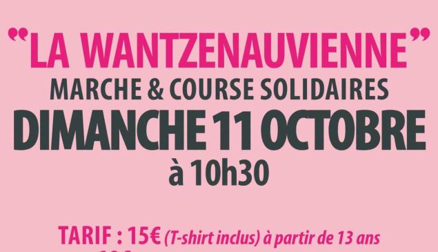 OCTOBRE ROSE à la Wantzenau