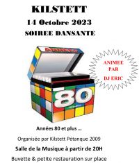Soirée dansante Années 80 - Pétanque