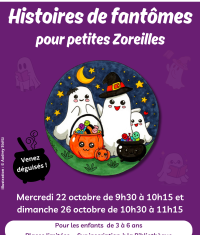 Histoires de fantômes (3-6 ans)