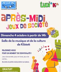 Après-midi « Jeux de société »
