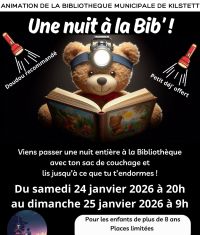 Une nuit à la Bib'!