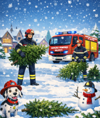 Collecte des sapins de Noël